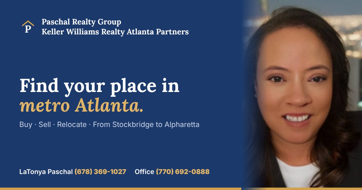 Paschal Realty Group, Stockbridge and metro Atlanta real estate, website by Solutions Networks
